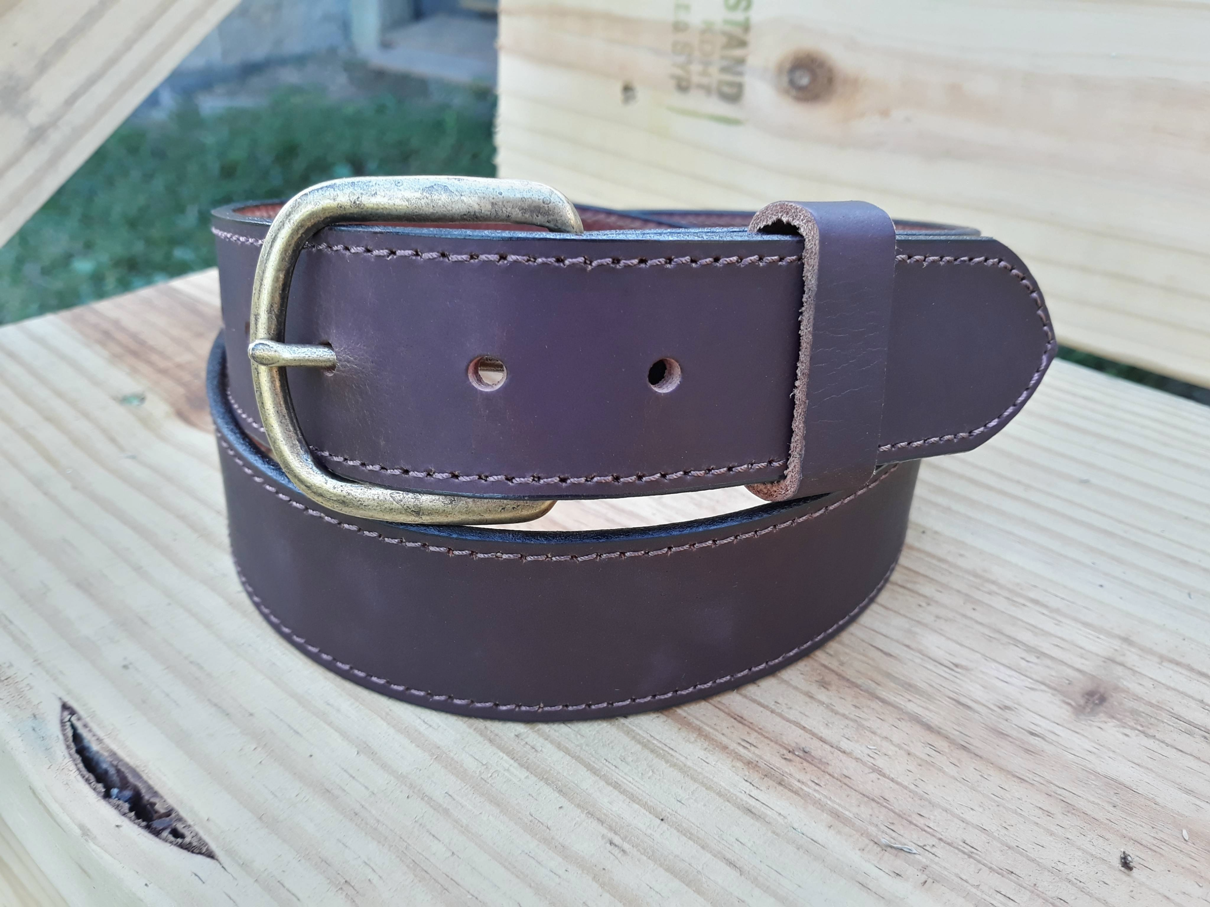 Men's KLW Arlo Handmade Leather Belt